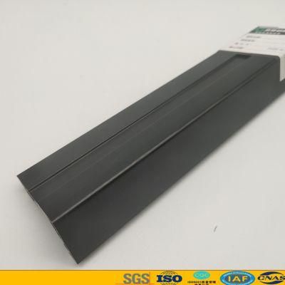 Manufactured Extruded Anodising Balck Aluminium Extrusion Curtain Wall Profile