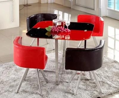 Glass Dining Table and Chair