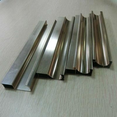 Aluminium Profile of Hurricane Guide Rail of Aluminium Roller Shutter and Shades Rail