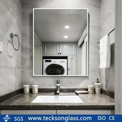 2-8mm Silver Mirror Glass with High Quality for Bathroom