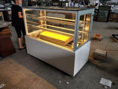 Stainless Steel Cake Showcase /Cake Display Showcase/Commercial Display Cake Refrigerator Showcase