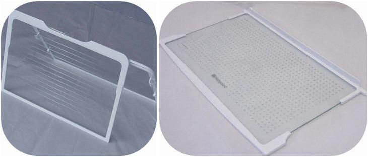 3mm 4mm Clear Toughened Glass for Refrigerator Shelf, Oven Door, Meter Cover