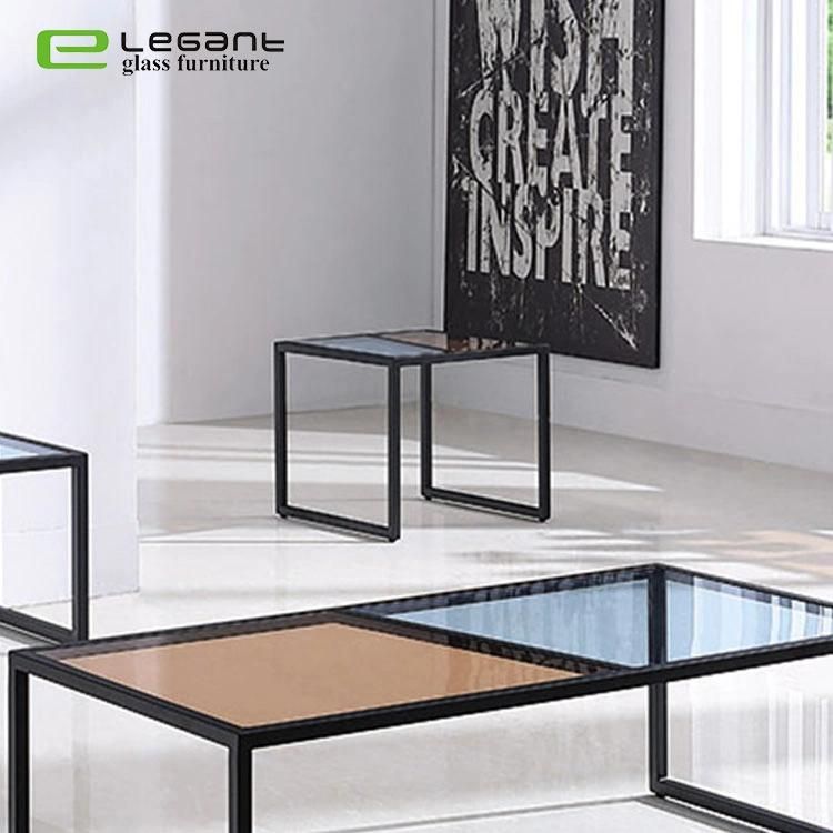 Home Furniture Glass Side Table Tea Table