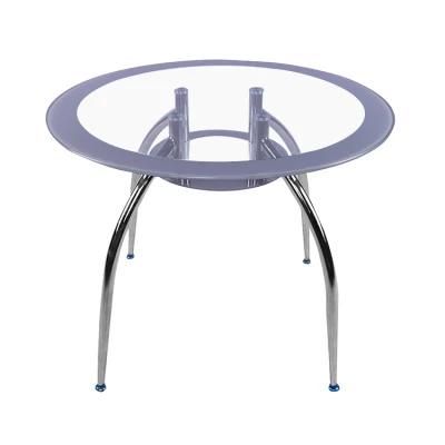 Promotional Dining Table Designs Double Glass Stylish Dining Table