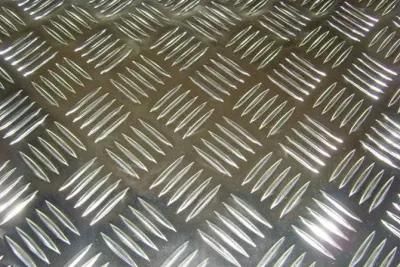 1, 2&5 Bars Embossed Aluminum Sheet/Plate for Decoration