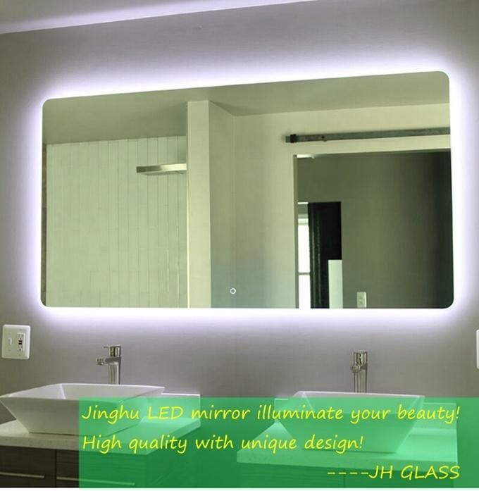 Rectangle Lighted Backlit Bathroom Mirror LED Mirror