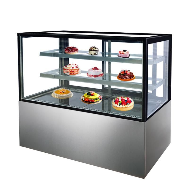Sunrry New Design 3 Layer Bakery Display Cabinet Cake Display Refrigerator Cake Display Case Cake Refrigerator Showcase