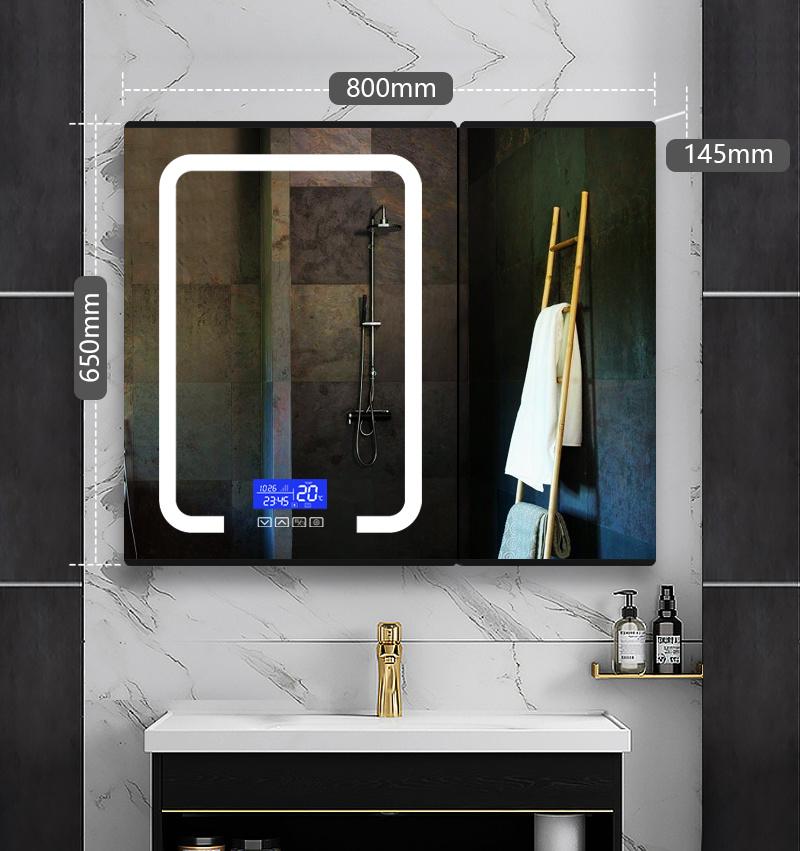 Bathroom Mirror Cabinet for Wash Basin Faucet Closet