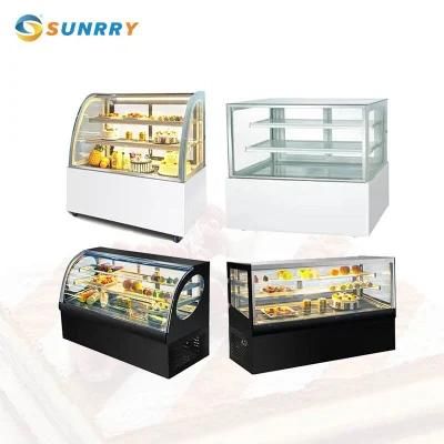 Commercial Pastry Chiller Cake Refrigerator Bakery Display Cabinet Cake Display Refrigerator Showcase