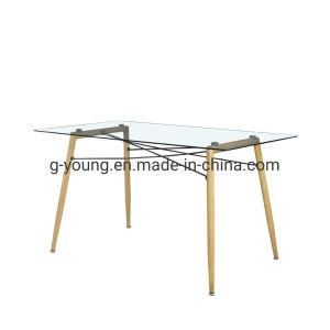 Modern Home Furniture Glass Dining Table