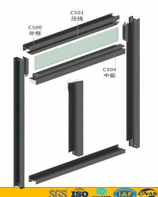 Aluminum Windows/Aluminum Casement Window Profiles/Wood Grain Aluminum Window Frame Profiles