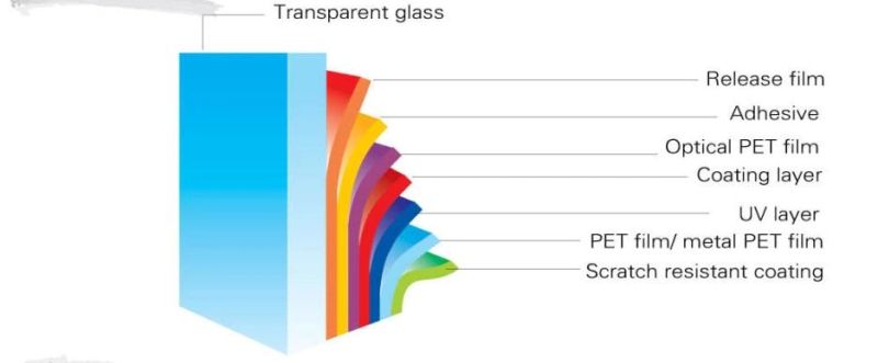 Pet Protective Anti-Risk Film for Car Window Glass (CXSD 611)