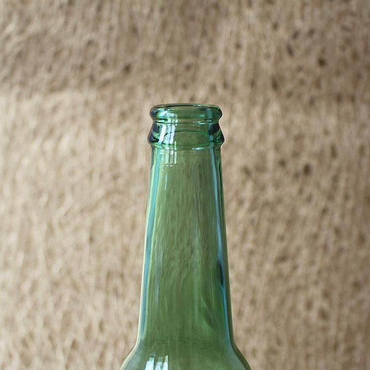 330ml Emerald Beer Bottle Empty Bottle Beverage Glass Bottle Refined Beer Bottle Wine Cabinet Decorative Wine Bottle Glassware