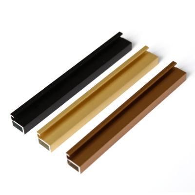 Aluminum Door Frame Aluminum Profile for Sliding Glass Door Metal Window Wardrobe Frame Kitchen Cabinet