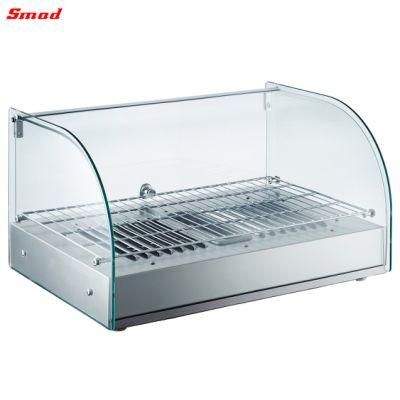 Glass-Hot-Case-Food-Display-Warmers-Showcase