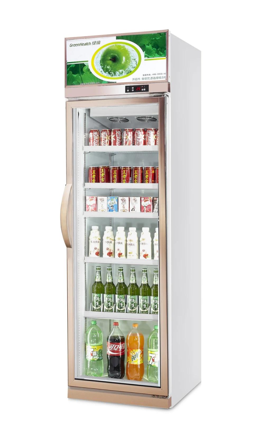 Large Capacity Upright Beverage Showcase with Ce Certificate