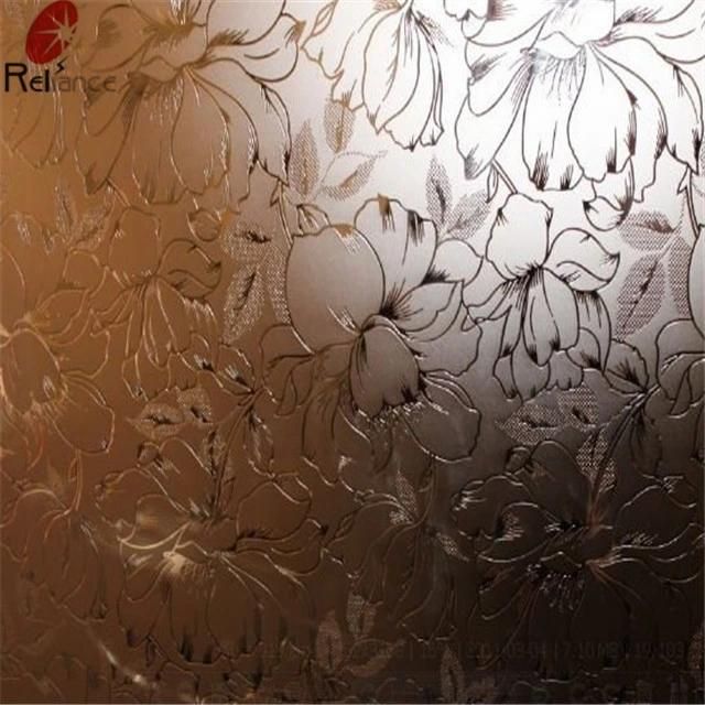 4-8mm Acid Etched Mirror Glass /Hotel Mirror /Bathroom Mirror