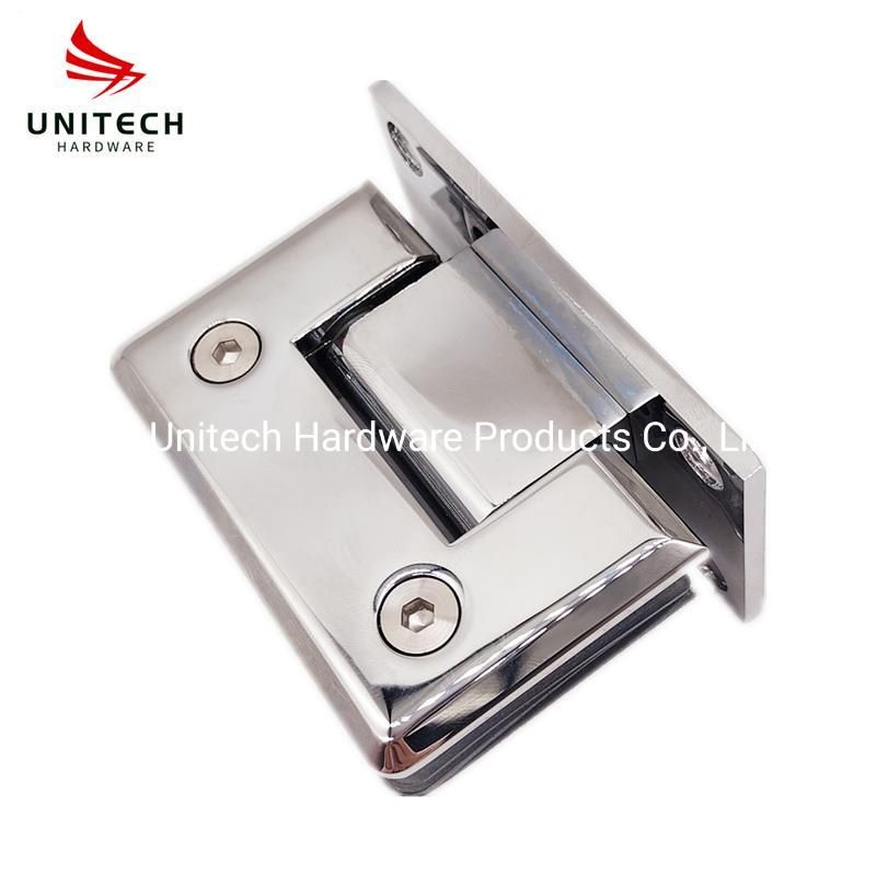 Zinc Material Shower Cabinet Hinge Glass Fitting for Wall to Glass Fitting