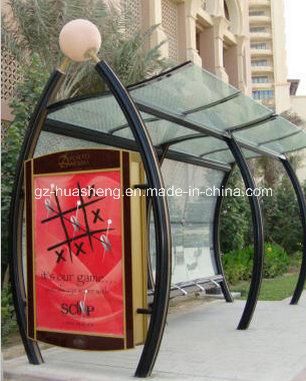 Bus Shelter with Light Box (HS-BS-C043)