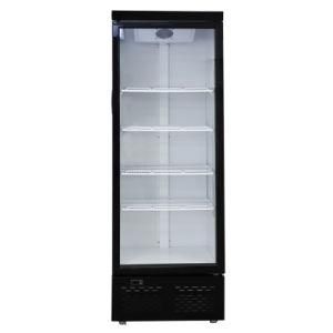 Tempered Glass Door Refrigerated Fan Ventilated Cooling Chiller Showcase