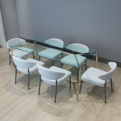 Carlo Magno Glass Top Dining Table and Chair