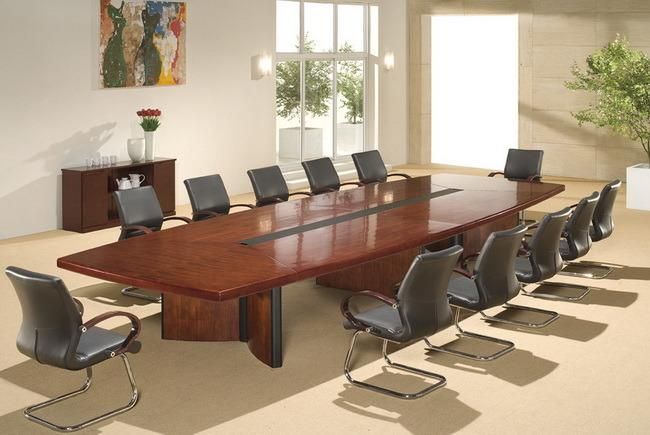 Factory 12 Persons Big Office Boardroom Conference Room Meeting Table Conference Table (SZ-MT015)