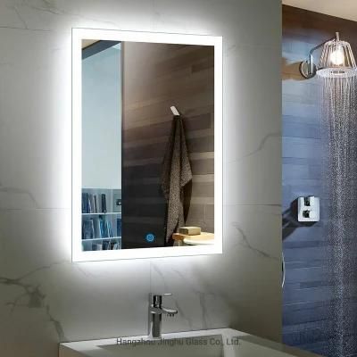 UL Certificate Decorative LED Mirror Home Decoration Bathroom Set Wall Mounted Backlit Mirror with Anti-Fog