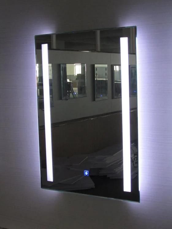Lighted LED Bathroom Mirror Triple Fusion Cosmetic Fashion Mirror