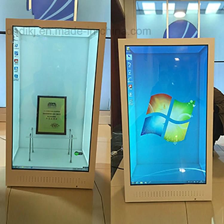 Dedi LCD Transparent Flexible Display Showcase