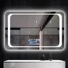 Fashion Cosmetic Mirror Illuminated Wall Decorative Waterproof Bathroom Mirror with LED Light