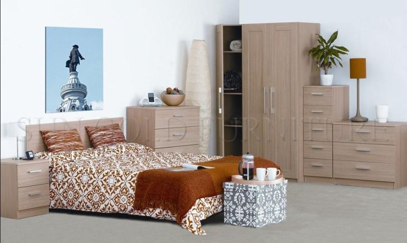 Bedroom Furniture Modern Pink Wooden Kids Bed for Girls (SZ-BF146)