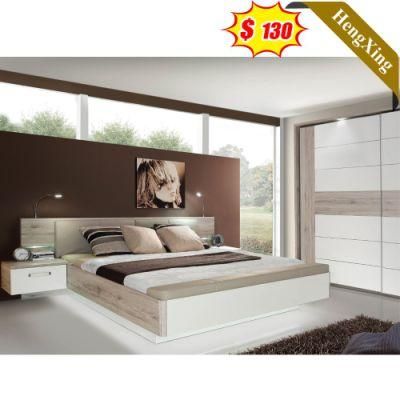Good Price Modern Wooden Hotel Home Bedroom Children Furniture Set Mattress Wall Single Double King Bed
