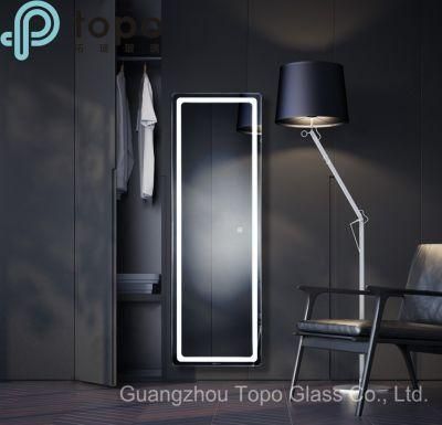 Inductive Anti-Fog Dimming Dressing Mirror with LED Light (MR-YB1-DJ004W)