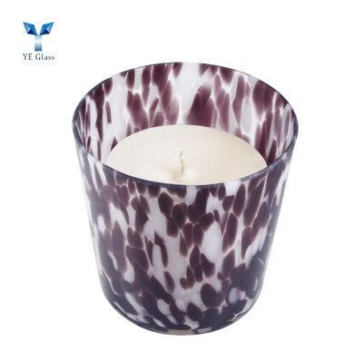 Luxury Glass Candle Jars Empty Candle Holders for Candle Making