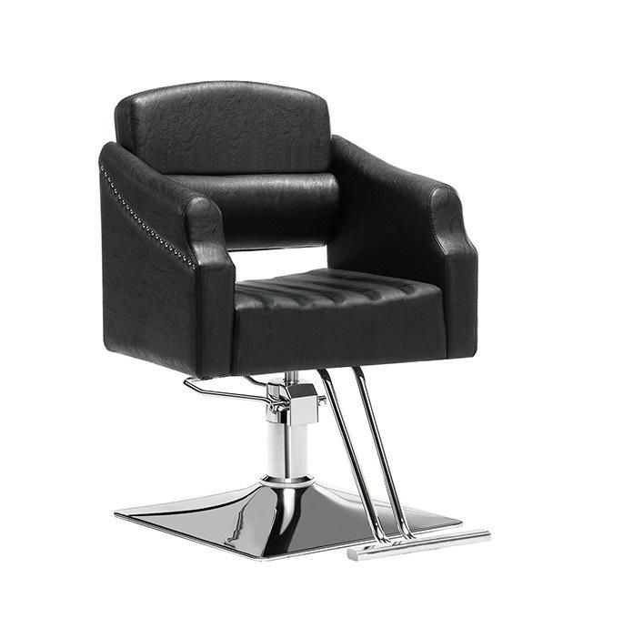 Hl-7287 Salon Barber Chair for Man or Woman with Stainless Steel Armrest and Aluminum Pedal