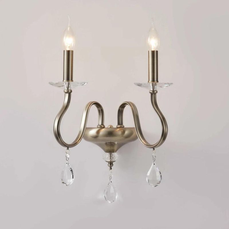 Vintage Style for Home Lighting Furniture Decorate Indoor Living Room Custom Colour Elegant Crystal Pendant Chandelier Factory Supply