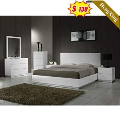 European Style Customized Bedroom Furniture Wooden King Double Size Bed