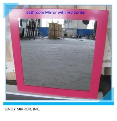 Float Silver Mirror Glass for Decorative Bathroom Mirrors