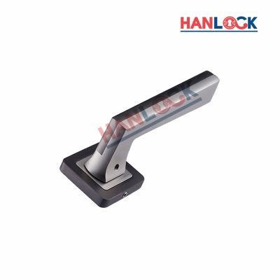 Hot Selling Privacy Anti-Theft Zinc Alloy Door Handle for Wooden Door