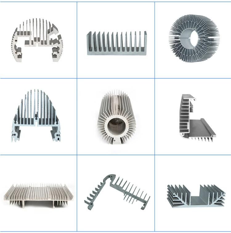 Custom Amplifier Radiator Extrusion Heatsink Chassis Aluminum Cabinet Heat Sink