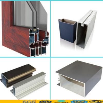 Aluminum Extrusion Profile for Aluminium Window and Door Construction Decoration Profile