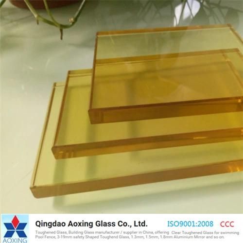 Dark Blue/Color/Tinted Float Glass for Building/Window/Door Glass