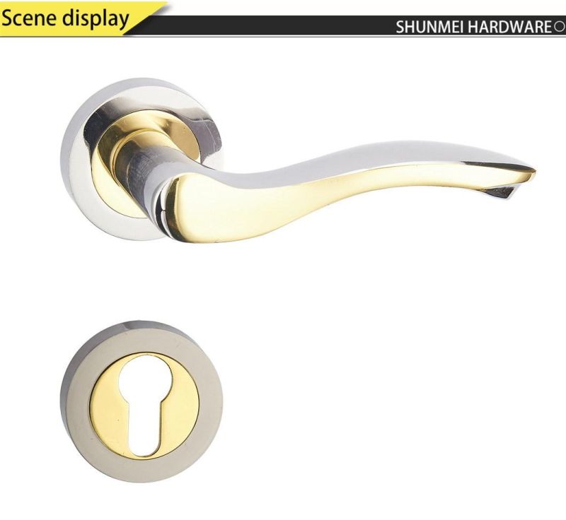 Contemporary New Modern Zinc Alloy Wood Door Handle for Door