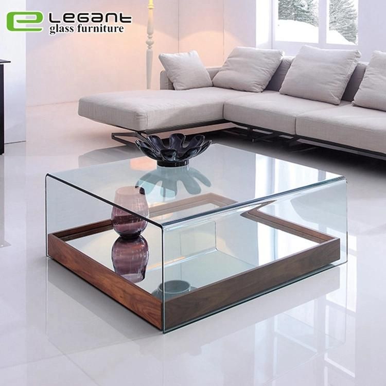 Modern Home Glass Multi-Function Coffee Tea Center Table