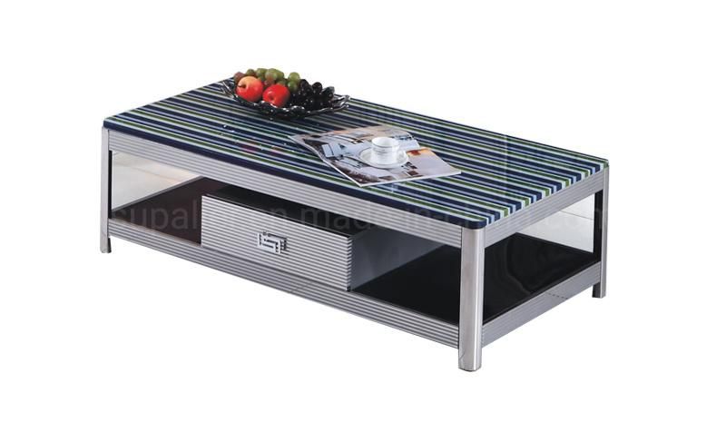 Wholesale Modern Stainless Steel Marble Center Coffee Table