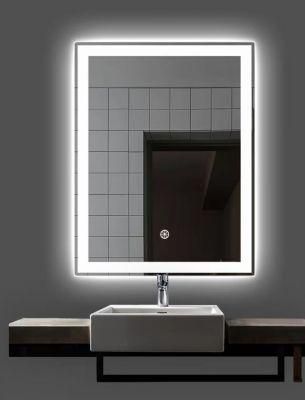 Factory Bulk Supply Ultra Clear Framed&Frameless Cosmetic Glass Mirror for Hotel Home Bathroom