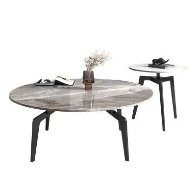 Cheap Price Factory Direct Sale Simple Design Metal Round Coffee Table