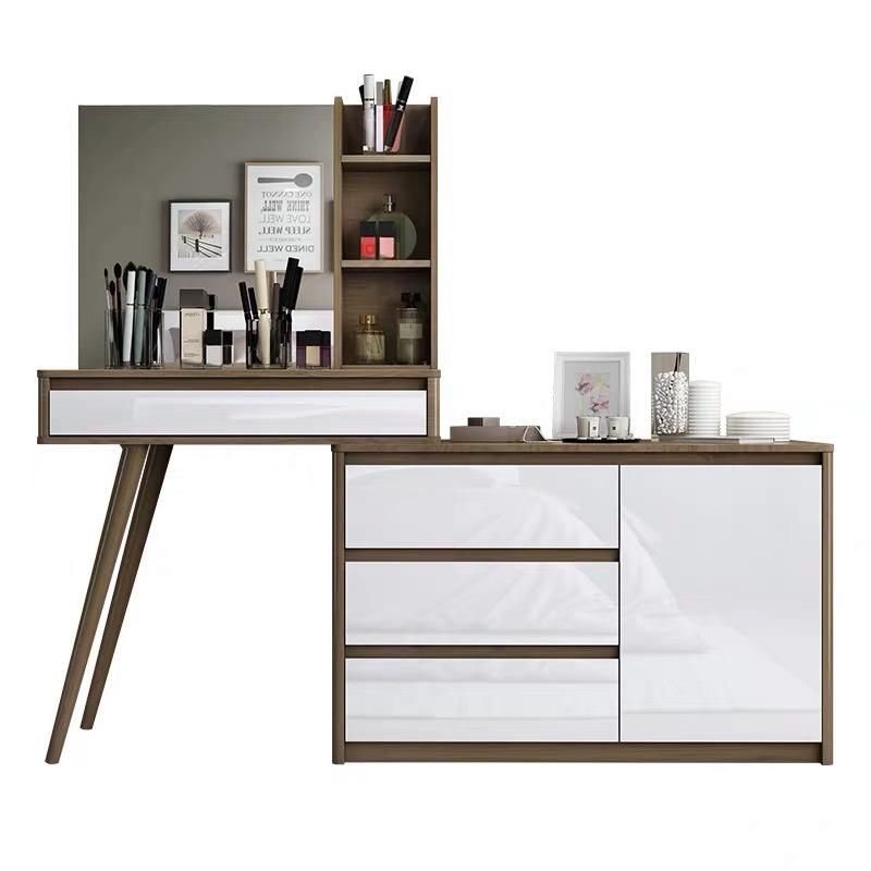 Modern Wooden Wholesale Wardrobe Makeup Desk Dresser Bedroom Furniture Set Dressing Table