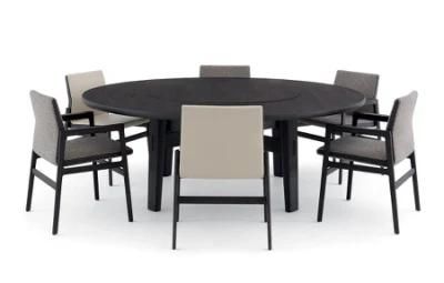 Pfd-005 Dining Table//MDF with Oak Venner Matte //Ash Wood Base