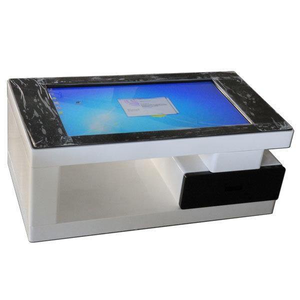 43, 55 Inch Interactive Advertising LCD Multi Touch Screen Display Smart Coffee/Bar Table